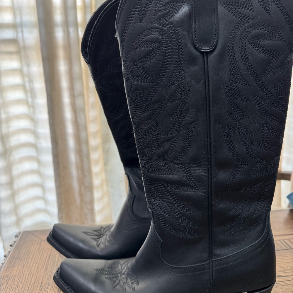 Black Heeled Boots